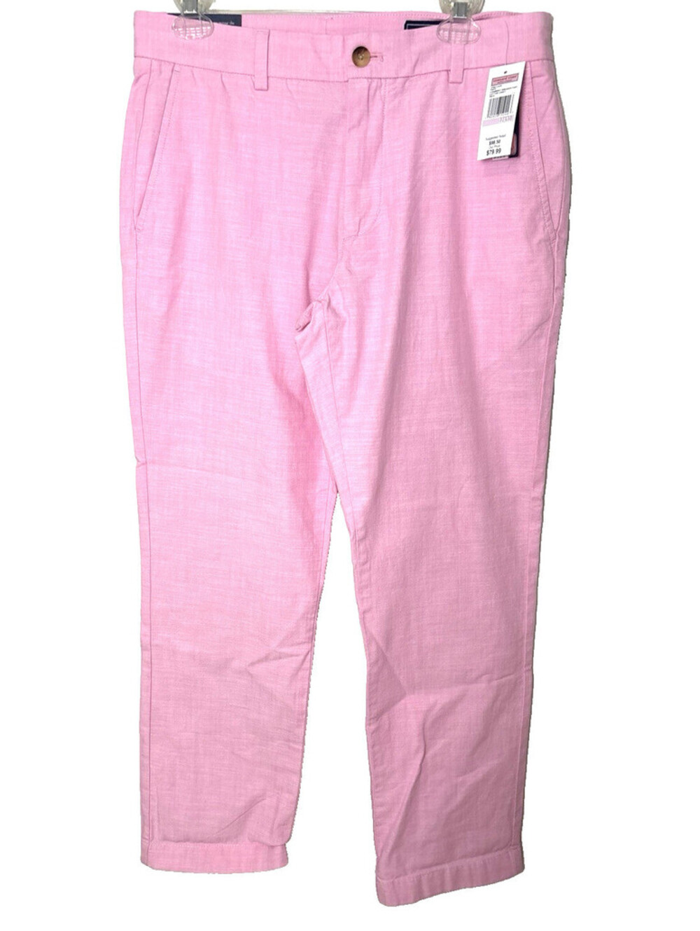 Vineyard Vines Chambray Breaker Pant Cotton Candy Men’s Size 32x30 NWT